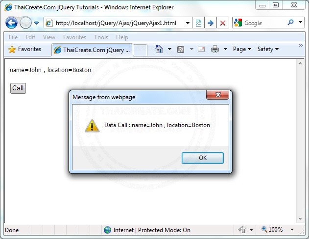 jQuery.ajax() jQuery.ajax()