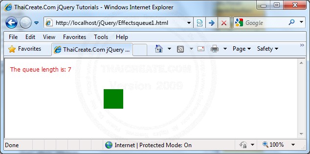 .queue() .queue()
