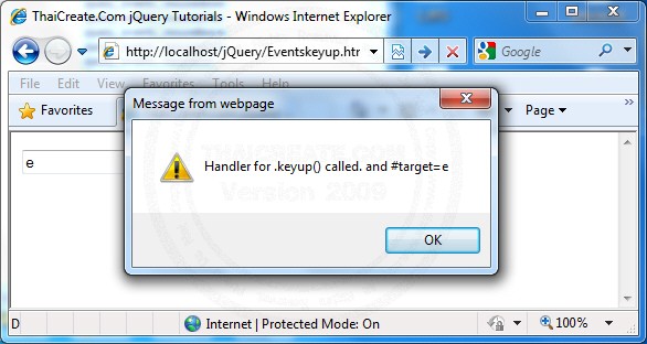jQuery .keyup()