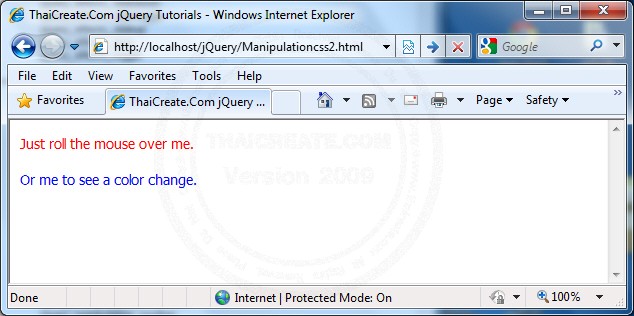 jQuery .css() jQuery .css()