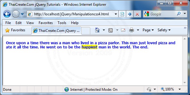 jQuery .css() jQuery .css()
