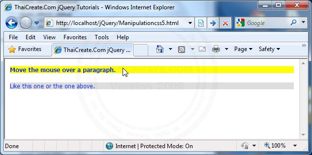 jQuery .css() jQuery .css()
