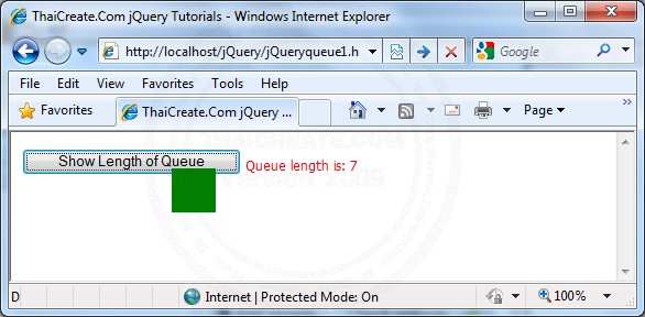 jQuery jQuery.queue()