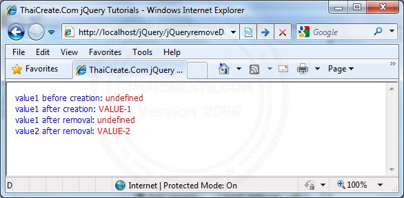 jQuery jQuery.removeData() jQuery jQuery.removeData()
