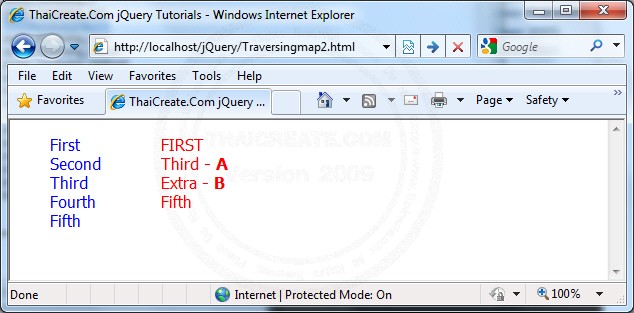 jQuery .map()