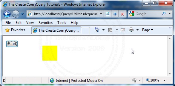 jQuery .dequeue()