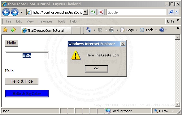 JavaScript OnDblClick JavaScript OnDblClick