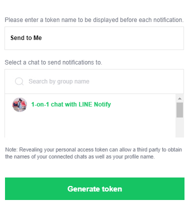 PHP Line Notify PHP Line Notify