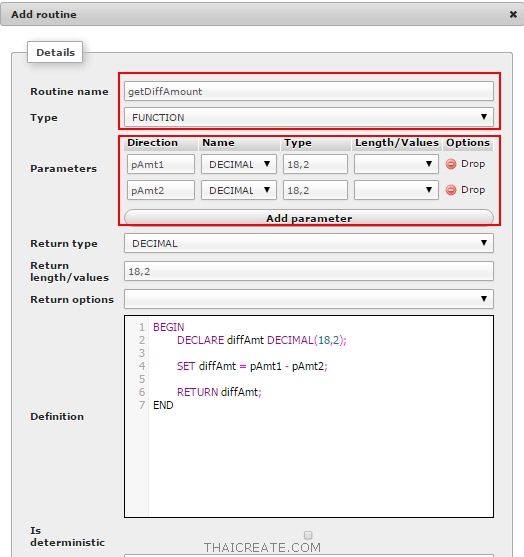 MySQL Function