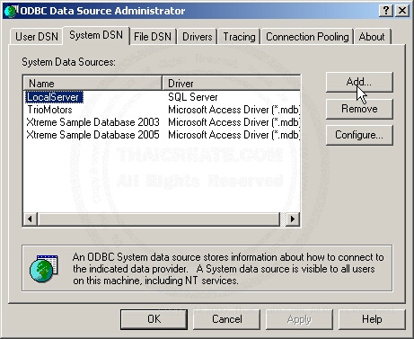 MySQL Data Source (ODBC)