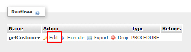 Stored Procedure บน MySQL Stored Procedure บน MySQL