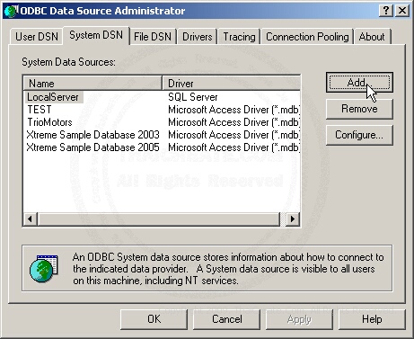 Sql Server File Dsn Configuration SQL Server Data Source Config (DSN)