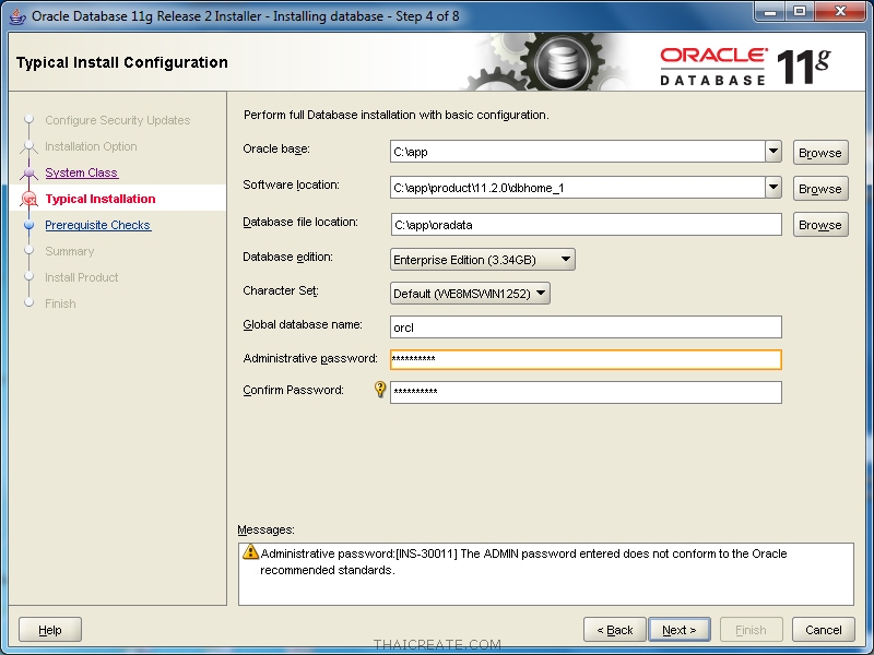 ตอนที่ 1 : ดาวน์โหลดและติดตั้ง Database Oracle 11g ฟรี จากเว็บไซต์ของ ...