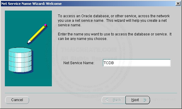 Oracle Create TNS Name