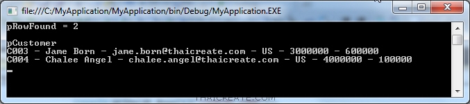 Stored Procedure บน Oracle Stored Procedure บน Oracle