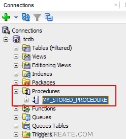 Stored Procedure บน Oracle
