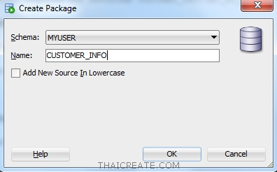 Oracle Package