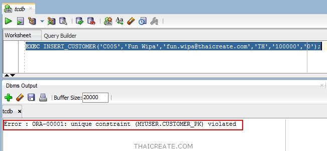 Oracle Database Transaction