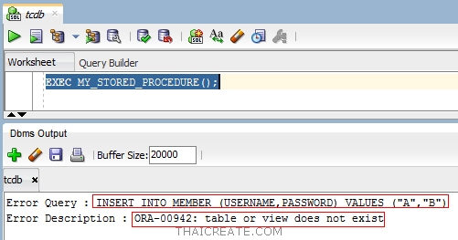 Error Handling