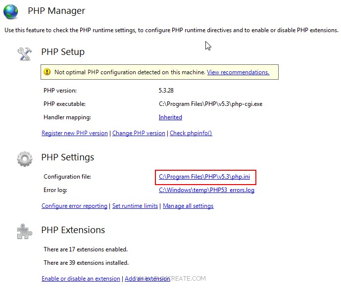 PHP IIS & SQL Server  (sqlsrv)