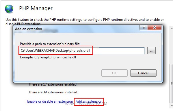 PHP IIS & SQL Server  (sqlsrv)