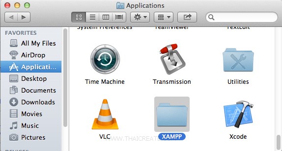 PHP Install XAMPP for Mac OS