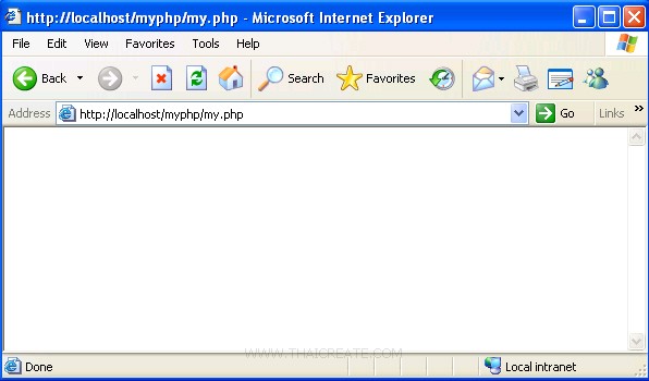 PHP Install XAMPP