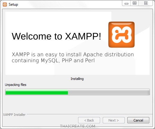 XAMPP 5.x PHP กับ MySQL