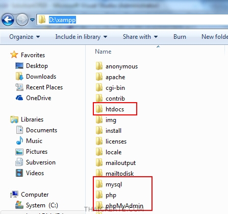 XAMPP 5.x PHP กับ MySQL XAMPP 5.x PHP กับ MySQL