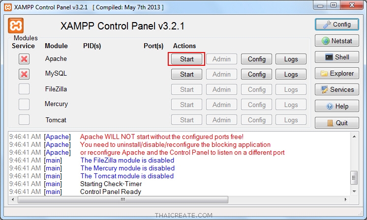 XAMPP 5.x PHP กับ MySQL XAMPP 5.x PHP กับ MySQL