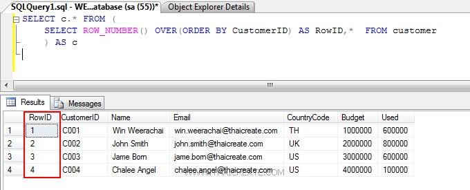 PHP SQL Server List Data Record Paging/Pagination (sqlsrv)