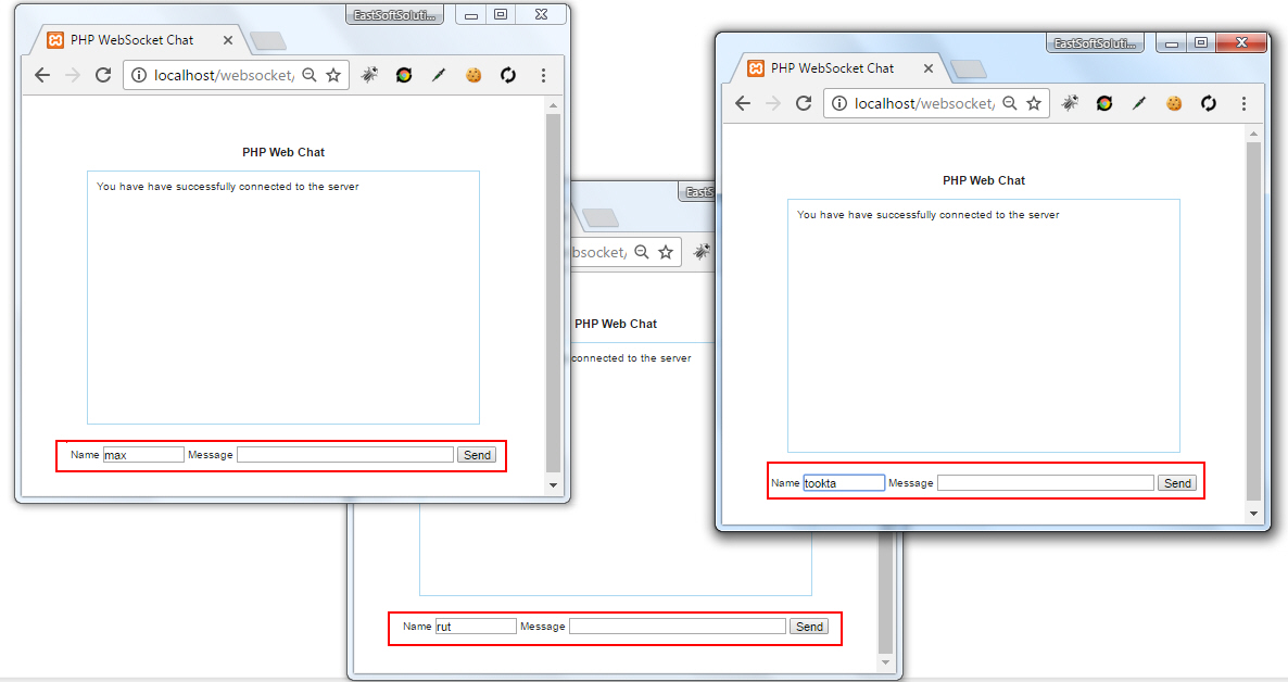 WebSocket Client Server