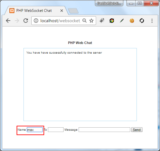 PHP WebSocket Client User