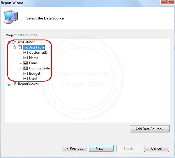 ReportViewer and DataSet ReportViewer and DataSet
