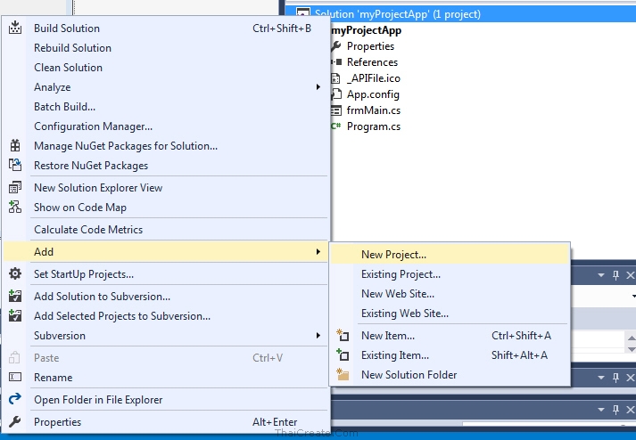 Setup Project Visual Studio
