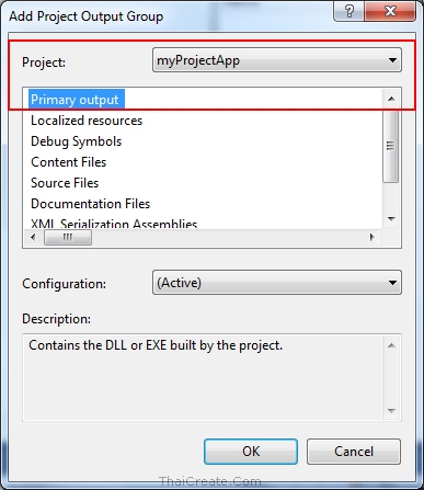 Setup Project Visual Studio