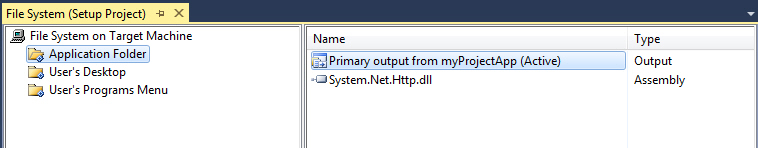 Setup Project Visual Studio