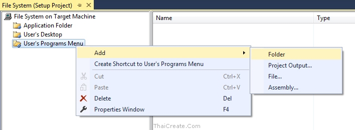 Setup Project Visual Studio