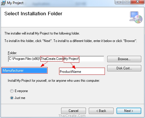 Setup Project Visual Studio