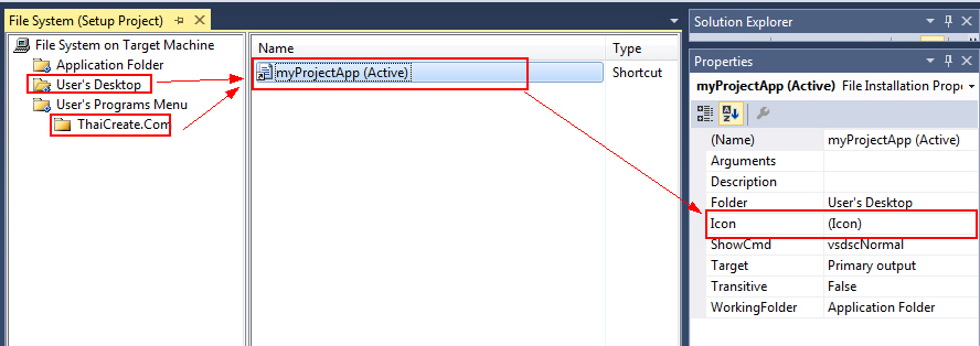Setup Project Visual Studio