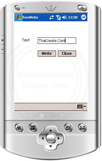 Smart Device Mobile Application Read and Write Text File