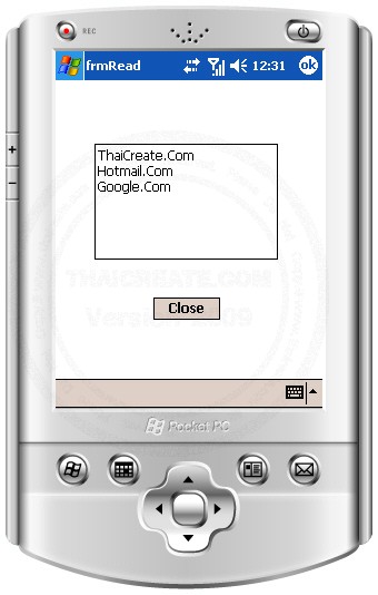 Smart Device Mobile Application Read and Write Text File