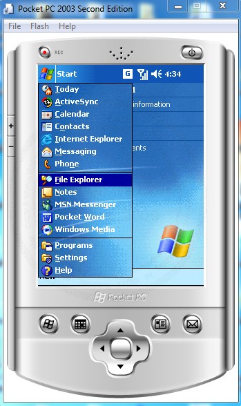 Shared Folder or Map Drive in Emulator Smart Device