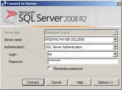 SQL Server 2008 Authentication