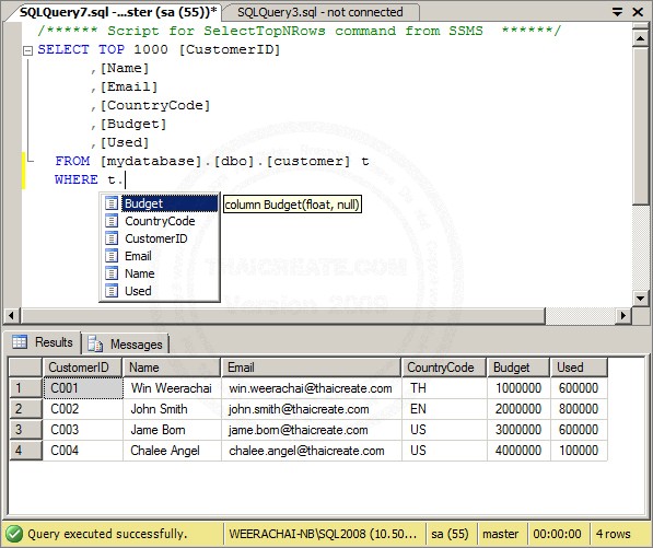 SQL Server 2008 Introduction