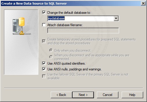 SQL Server 2008 ODBC