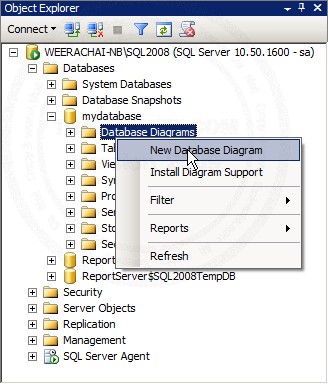 SQL Server 2008  Relation