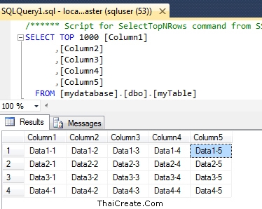 การสร้าง User บน SQL Server Database และการ Grant กำหนดสิทธิ์ เช่น การ ...