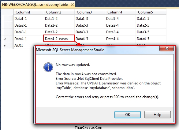 การสร้าง User บน SQL Server Database และการ Grant กำหนดสิทธิ์ เช่น การ ...