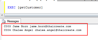 Cursor Between Stored Procedure Cursor Between Stored Procedure